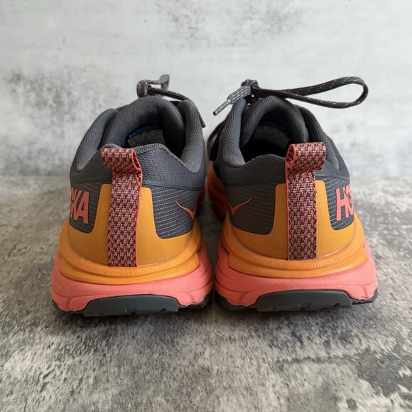 Hoka One One Challenger ATR 6 Castlerock Camellia 9.5B Running Shoes EUC - Picture 4 of 9